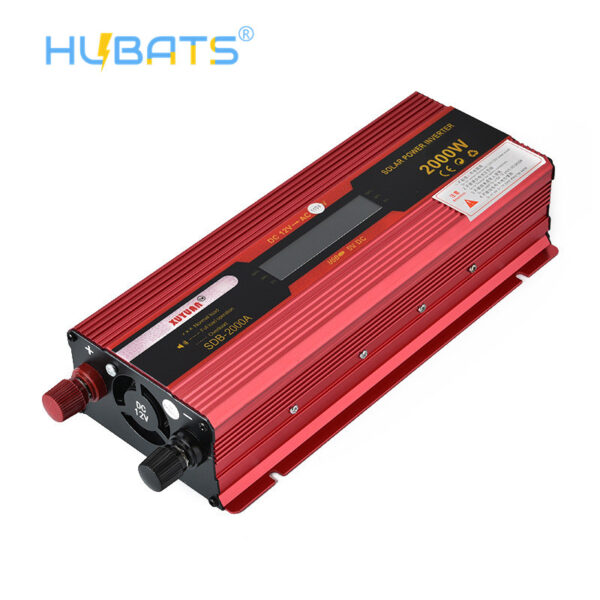 SDB2000A4 2000W Car Power Inverter DC 12V To AC 110V 2 AC Outlets Solar Converter With US Socket - Image 4