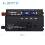 US Car LED Power Inverter 600W DC 12V Or 24V to AC 110V Car Charger Converter - Image 2