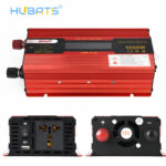 1000W Car LCD Power Inverter DC 12V To AC 220V Converter Car Charger With EU Plug