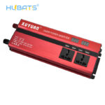 2000W Car Portable LED Power Inverter DC 12V To AC 220V Converter With EU Plug 4 USB - Image 3