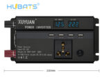 600W Car LED Power Inverter DC 12V To AC 220V Modified Sine Wave Converter Charger - Image 2