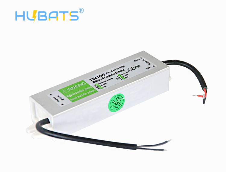 Aluminum Alloy Waterproof Power Supply Stable AC90-250V for Electronic DC12V 