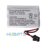 3.6V 800mAh AAA NiMH Rechargeable Battery for Cordless Phone BT-446 BP 446 BT-1005 ER-P512 electronic Applications - Image 2