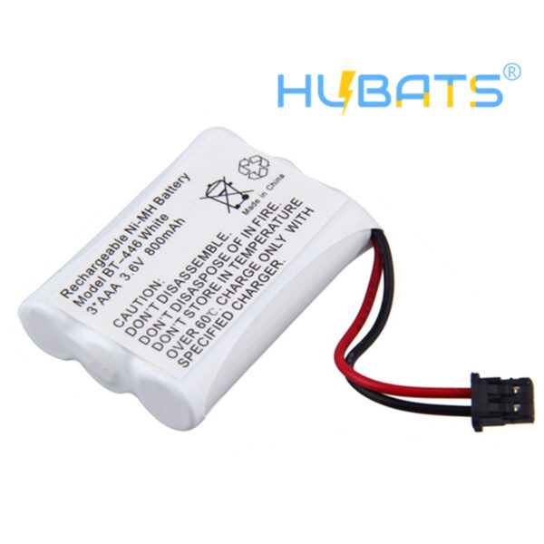 3.6V 800mAh AAA NiMH Rechargeable Battery for Cordless Phone BT-446 BP 446 BT-1005 ER-P512 electronic Applications 3.6V 800mAh AAA NiMH Rechargeable Battery for Cordless Phone BT-446 BP 446 BT-1005 ER-P512 electronic Applications - Image 1