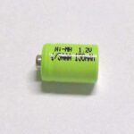 Hubats 1/3AAA 150mAh Ni-MH Battery Button Top Replacement for Solar Lights and GP 17AAAH GP17AAA Sanyo N50AAA