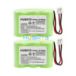 10 PACK Ni-MH 2/3AA 800mAh 3.6V Battery Compatible with Vtech IA5870 IA5882 GZ2334 AT&T 2422 Lucent 2422 Sanik Cordless Phone