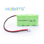 Hubats Ni-MH 2/3AA 300mAh 4.8v rechargeable battery for LED light Rc toy car Truck Insect repeller