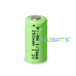 Hubats 1/2AAA NiMH 250mAh 1.2v AAA Ni-MH Batteries For Wireless Guest Paging Systems Cordless Phone