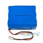 HUBATS 11.1V 5200mAh 6 Cell Lithium ion 18650 57.72Wh Rechange Battery Pack with 2 Pin MTA-100 Connectors