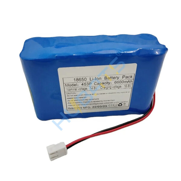 6600mAh 14.8v 6.6Ah ICR18650 4S3P rechargeable battery for stage light Chauvet Parts Freedom Par Tri-6 (3) 6600mAh 14.8v 6.6Ah ICR18650 4S3P rechargeable battery for stage light Chauvet Parts Freedom Par Tri-6 - Image 1