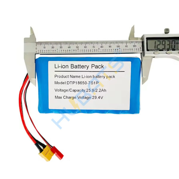 2200mAh 25.2v 2.2Ah 18650 7S1P 25.9V rechargeable battery for scooter hoverboard skateboard electric bicycle Small Fish Board (4) 2200mAh 25.2v 2.2Ah 18650 7S1P 25.9V rechargeable battery for scooter hoverboard skateboard electric bicycle Small Fish Board - Image 4