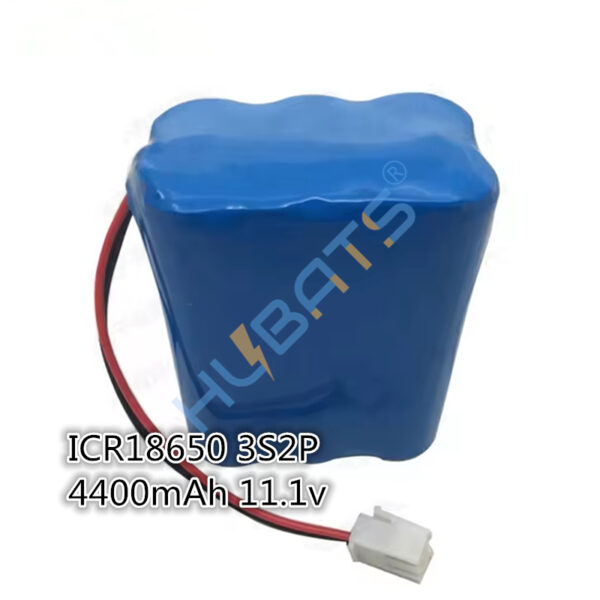 4400mAh 11.1v ICR18650 3S2P 4.4Ah 12v battery for Stage light Wireless Uplight generic LED lighting (2) 4400mAh 11.1v ICR18650 3S2P 4.4Ah 12v battery for Stage light Wireless Uplight generic LED lighting - Image 2