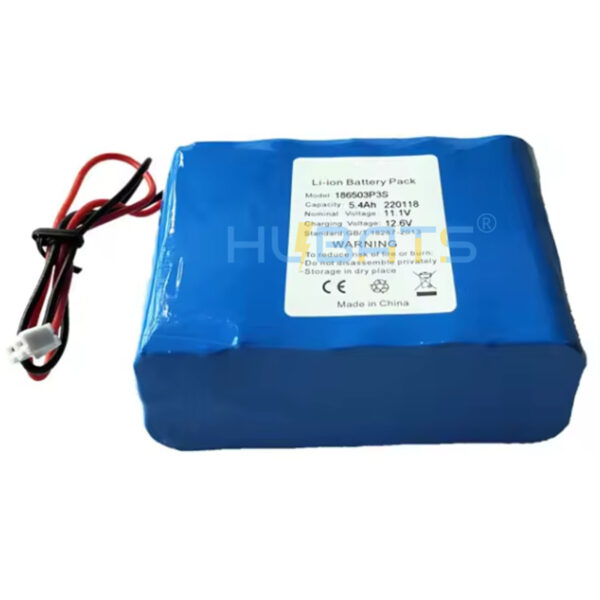 HB18650-3S3P-1800(3) 11.1V 5400mAh 18650 Li-ion battery for Chauvet EZpar 64 RGBA Stage Light 12V 5400mAh 3S3P 18650 battery pack 12V lithium battery - Image 3