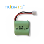 Free Shipping NiMH 1/2AAA 250mAh 2.4V for coaster pager Replacement battery 2.4V 250mAh 1/2AAA NiMH battery