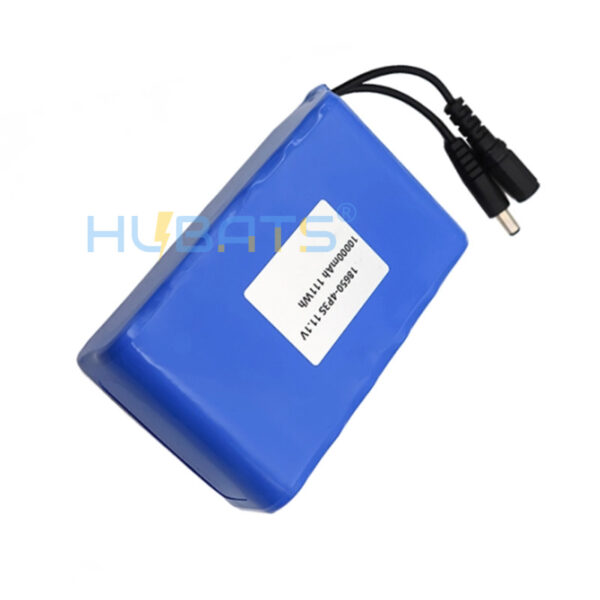3S4P 18650 12V 10AH battery for LED light 12V 10AH Lithium battery pack 11.1V 10000mAh 12V 18650 3S4P Li-ion battery - Image 1