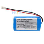 ICR18650 7.4V 2600mAh 2S1P Li-ion 7.4V 2600mAh 19.24Wh 18650 battery pack 2.6AH 7.4V Lithium Ion Battery pack - Image 2