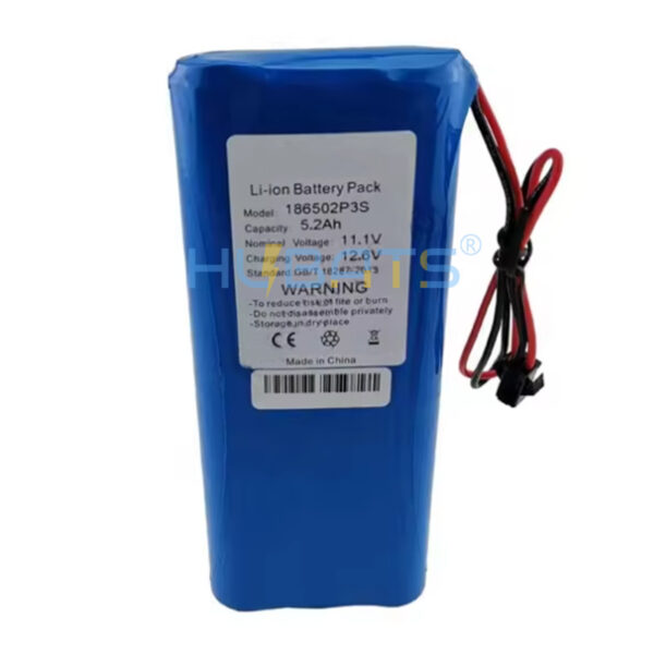 HBL18650-2P3S-2600(1) 12V 5000mAh 18650 3S2P 11.1V 5200mAh 18650 battery pack 12V lithium battery 5200mah 11.1V for LED light - Image 2
