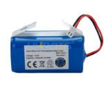 Lithium Ion Battery Pack 18650 4S1P 14.8V 2600mAh for Shark Ion Robot RV850 RV850BRN RV850C RV850WV 2 Prong 18650 2600mAh 14.8V