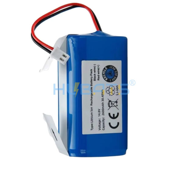 Lithium Ion Battery Pack 18650 4S1P 14.8V 2600mAh for Shark Ion Robot RV850 RV850BRN RV850C RV850WV 2 Prong 18650 2600mAh 14.8V - Image 2