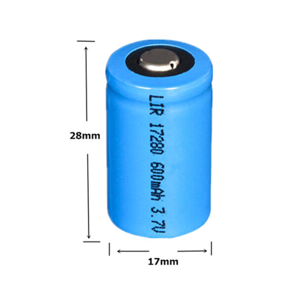 2PCS 17280 600mAh 3.7v battery for Guitar Transmitter Digital applications 2PCS 17280 600mAh 3.7v battery for Guitar Transmitter Digital applications - Image 2