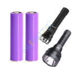 L8 SBT90.2 Flashlight FT05 3050LM 711M Torch replacement battery 26980 6000mAh 3.7v 2pcs
