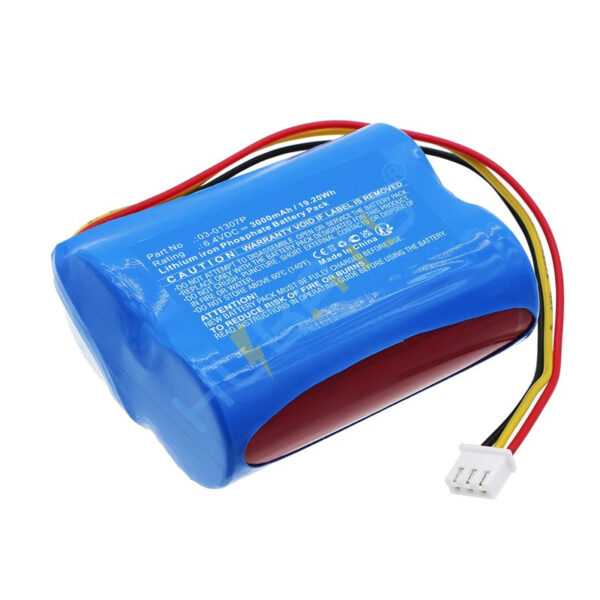 6.4v 3000mAh LiFePO4 26650 2S 3Ah 6.4 Volts rechargeable battery for Stanilite Platinum Exit LED Jumbo Nexus PEJLLXWM Emergency Light (1) 6.4v 3000mAh LiFePO4 26650 2S 3Ah 6.4 Volts rechargeable battery for Stanilite Platinum Exit LED Jumbo Nexus PEJLLXWM Emergency Light - Image 1