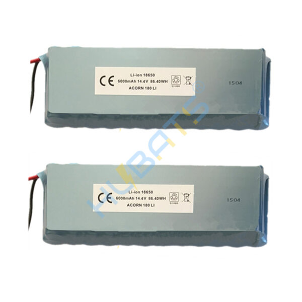 Stairlift Li battery T565 6000mAh 14.4v 2pcs replacement for Acorn 180 Bison 80 Brooks 80 Curve stair lift - Image 1
