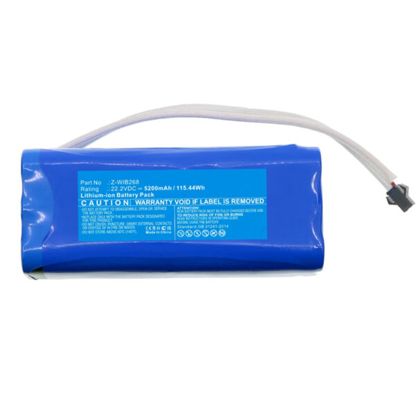 4dc63d2315b5d3ed1b43c20bce5d654a Z-WIB268 5200mAh 22.2v 5.2Ah Spot light battery for American DJ AC310 AC315 AC417 AC510 AC517 Spotlight - Image 3