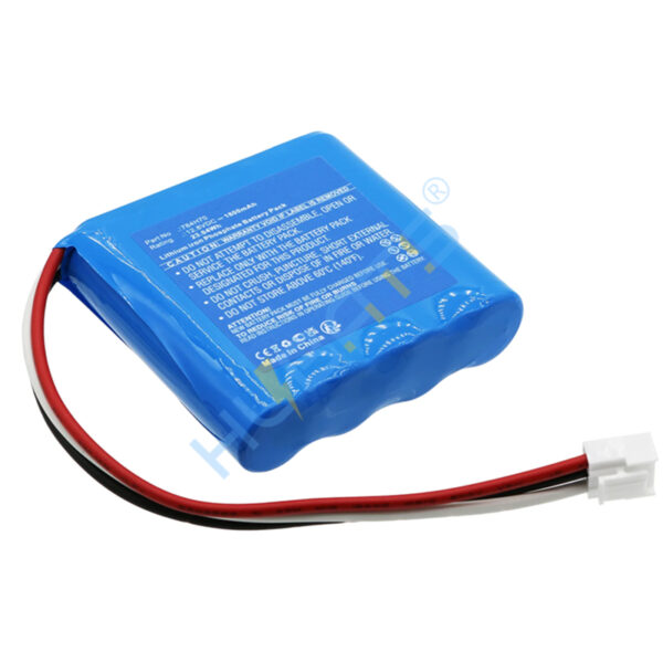 12.8v 1800mAh LiFePO4 18650 4S1P 784H70 rechargeable battery for DUAL-LITE DYN6I Emergency Light (1) 12.8v 1800mAh LiFePO4 18650 4S1P 784H70 rechargeable battery for DUAL-LITE DYN6I Emergency Light - Image 1