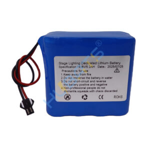 14.8v 5200mAh 16.8v 5.2Ah Battery for Outdoor LEDJ Rapid QB1s Uplighters