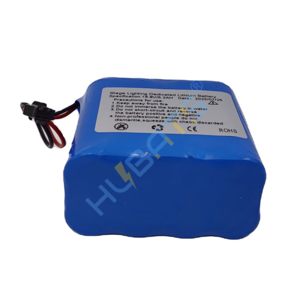 16.8V 5.2AH Stage Lighting Dedicated Lithium Battery 14.8v 5200mAh for LED light (4) 14.8v 5200mAh 16.8v 5.2Ah Battery for Outdoor LEDJ Rapid QB1s Uplighters - Image 4