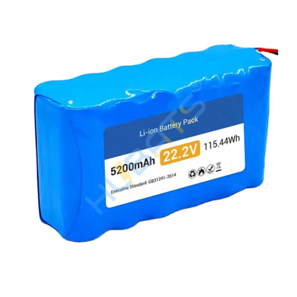 5200mAh 22.2v Rechargeable li-ion Battery 18650 6S2P 5.2Ah 115.44wh for Electronic Sprayer scooter spot light lawn mower (2) 5200mAh 22.2v Rechargeable li-ion Battery 18650 6S2P 5.2Ah 115.44wh for Electronic Sprayer LED light - Image 2