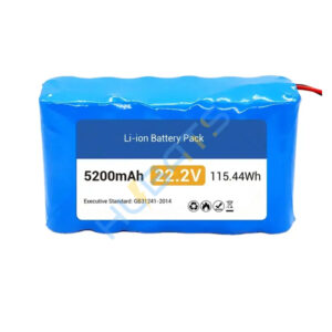 5200mAh 22.2v Rechargeable li-ion Battery 18650 6S2P 5.2Ah 115.44wh for Electronic Sprayer LED light