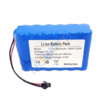 8800mAh 11.1V 8.8Ah 12v battery with SM plug for LED Lights stage lighting