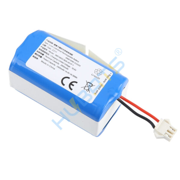 14.4v 2600mAh INR18650 M26-4S1P battery For ECOVACS DG500 Vacuum cleaner (1) 14.4v 2600mAh INR18650 M26-4S1P battery For ECOVACS DG500 Vacuum cleaner - Image 1