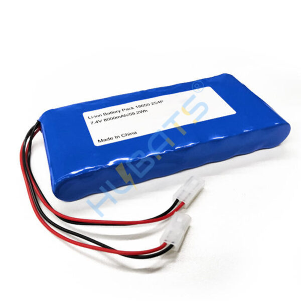 7.4V 8000mAh 2S4P battery for Solar Street Light Amphibious RC Trucks Heated Lunch Box (1) 7.4V 8000mAh 2S4P battery for Solar Street Light Amphibious RC Trucks Heated Lunch Box - Image 1