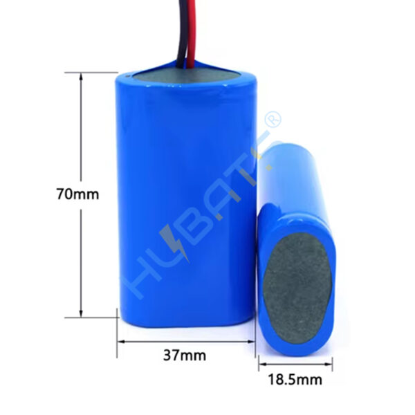 3.2v 3000mAh 9.6wh 3Ah 3.2 v LiFePO4 18650 1S2P rechargeable battery for outdoor solar lights - Image 3