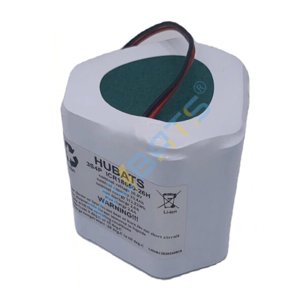 3S4P ICR18650-26H 10.8V 10.4Ah 112.32WH Battery for ColourPoint Mini Wireless LED Uplighter - Image 2