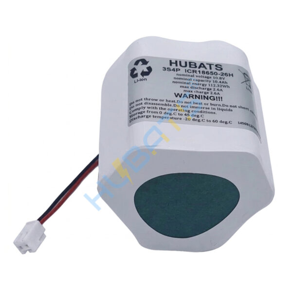 3S4P ICR18650-26H 10.8V 10.4Ah 112.32WH Battery for ColourPoint Mini Wireless LED Uplighter - Image 3